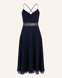 Vera Mont Cocktailkleid mit Lochspitze Blau