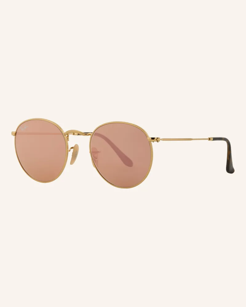 Ray Ban Sonnenbrille rb3447n Round gold Gold
