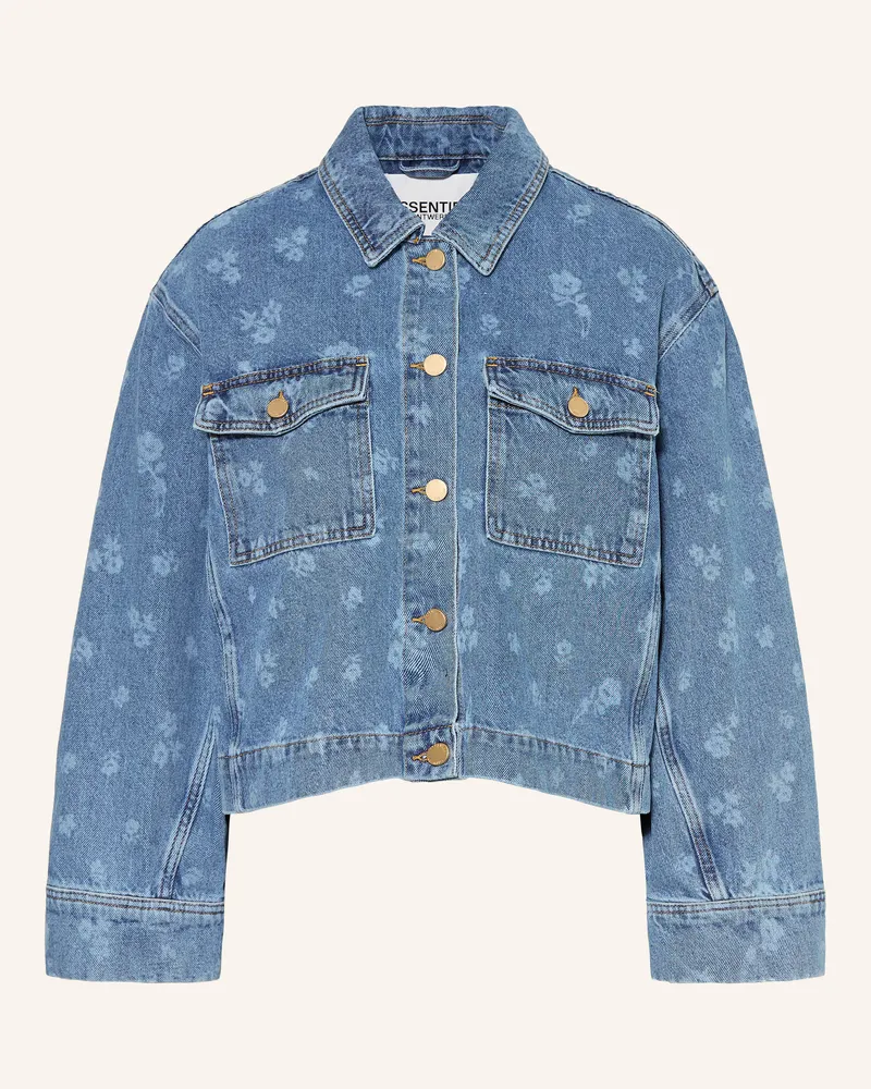 Essentiel Jeansjacke Jass blau Qp28