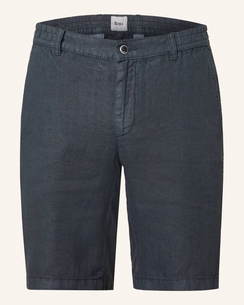 Brax Leinenshorts BALU Modern Fit Dunkelblau