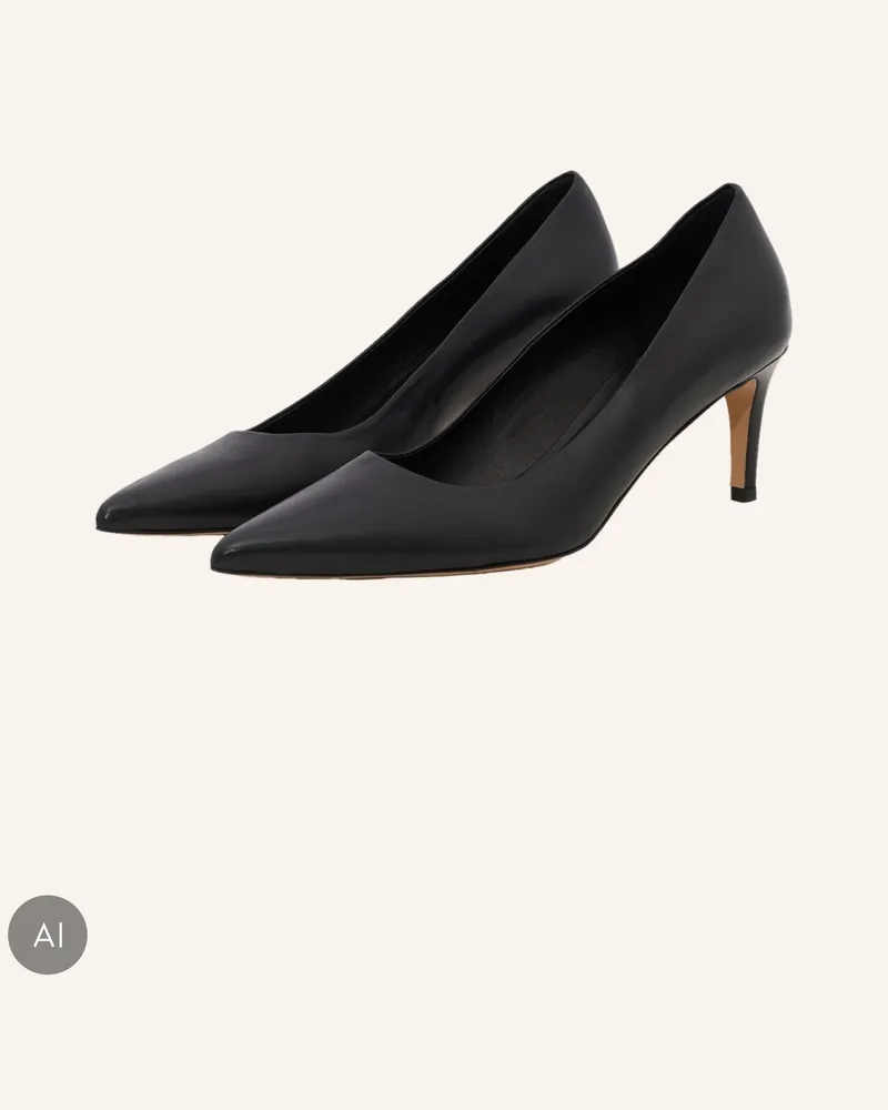 Gerard Darel Pumps Lila schwarz Schwarz