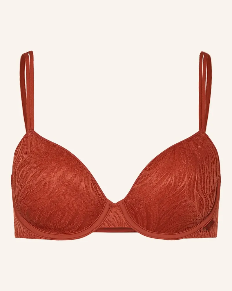 Calvin Klein Schalen-BH SHEER MARQUISETTE Rot