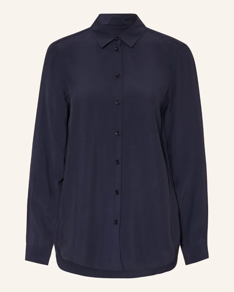 Seidensticker Hemdbluse blau Dunkelblau