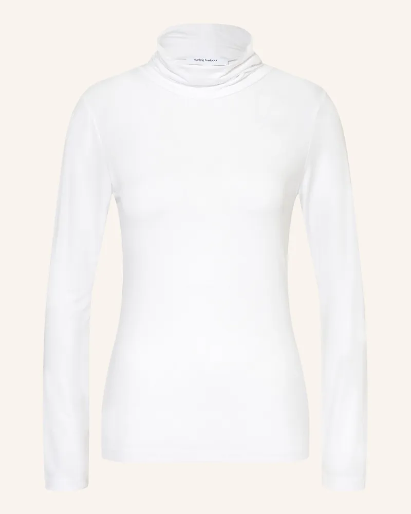 Darling Harbour Rollkragenshirt weiss White