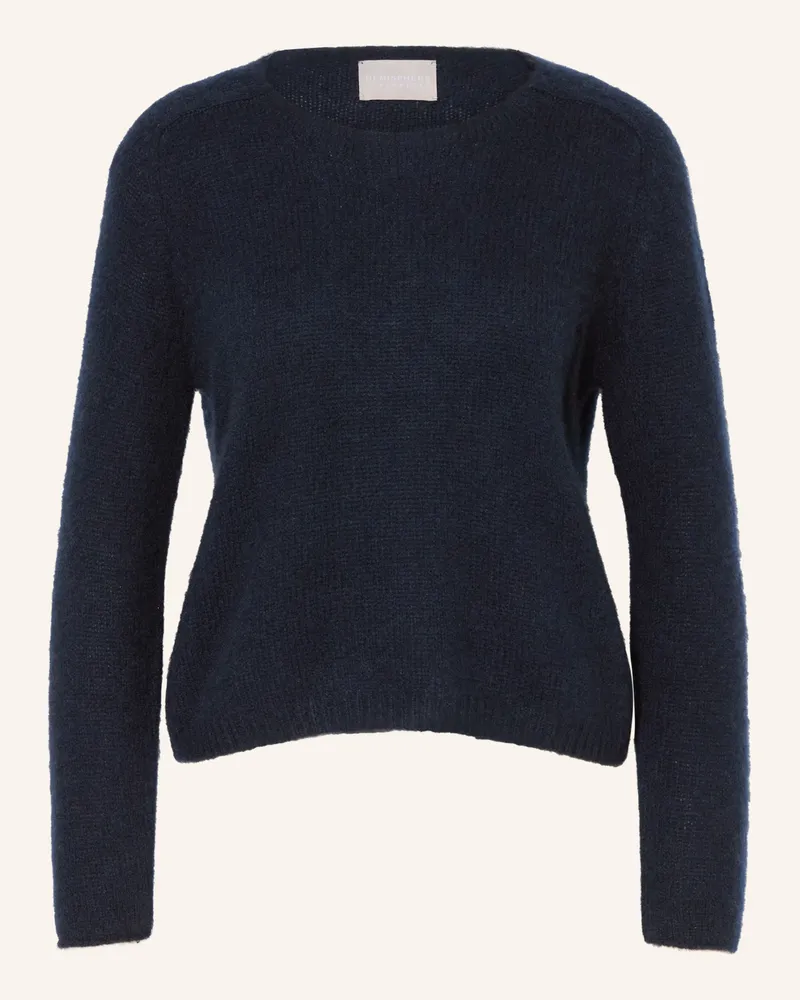 hemisphere Pullover mit Cashmere Dunkelblau