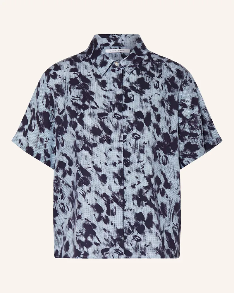 Samsøe & Samsøe Hemdbluse Mina blau Dunkelblau
