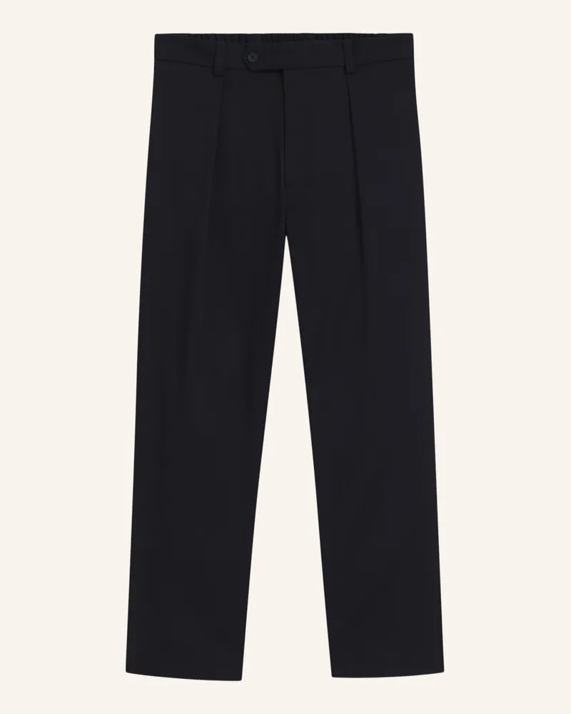 HUGO BOSS Hose Regular Fit Dunkelblau