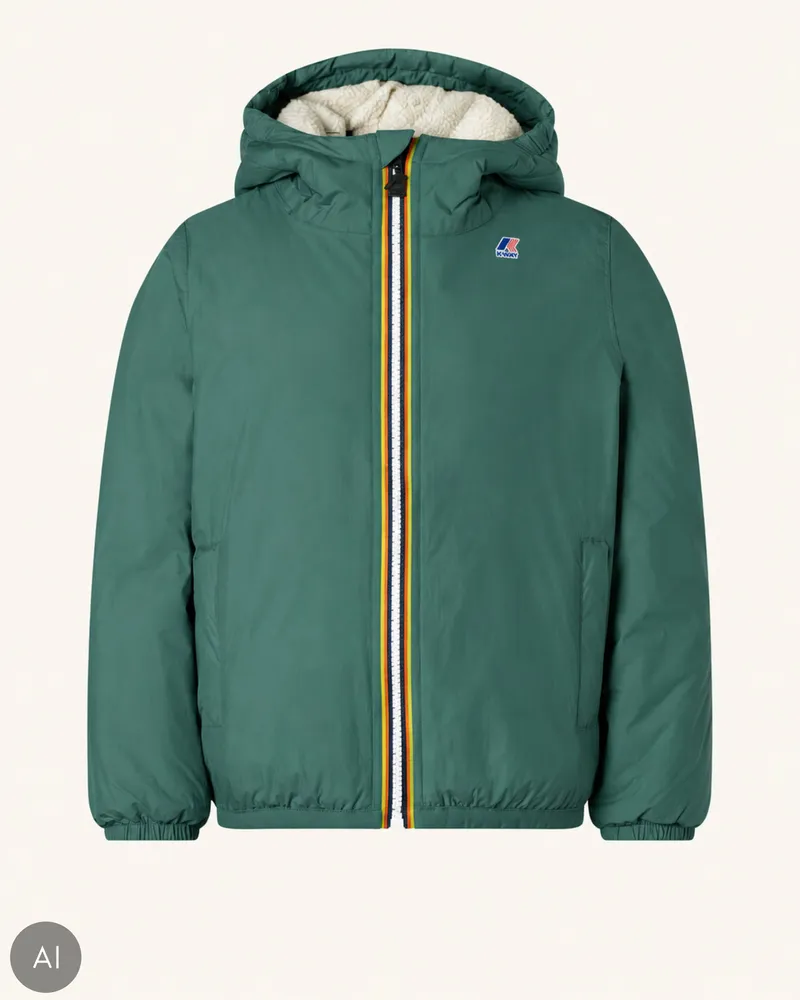 K-Way Funktionsjacke P. Le Vrai 4.0 Claude Orsetto gruen Dunkelgrün
