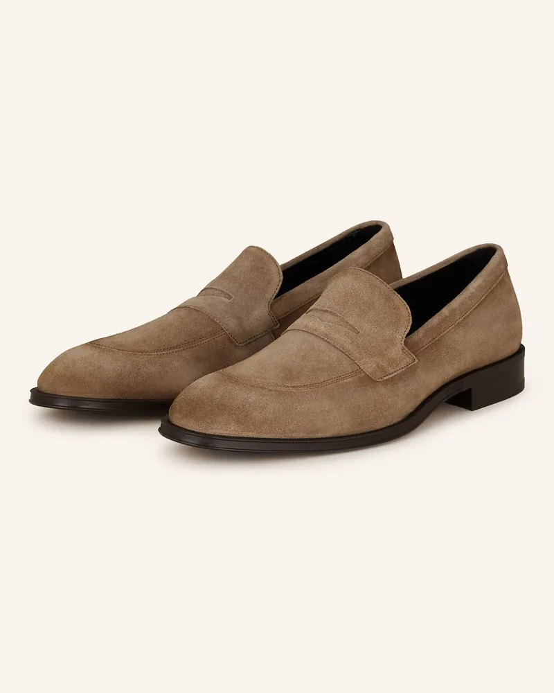 HUGO BOSS Penny-Loafer DERREK Beige