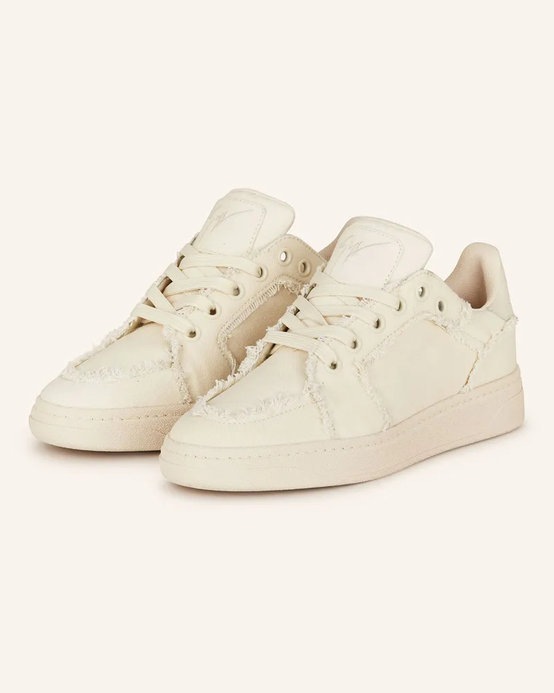 Giuseppe Zanotti Sneaker BICIR Ecru