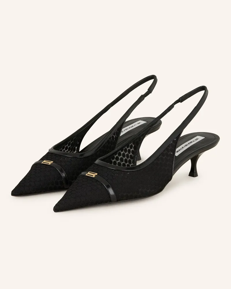 Victoria Beckham Slingpumps schwarz Schwarz