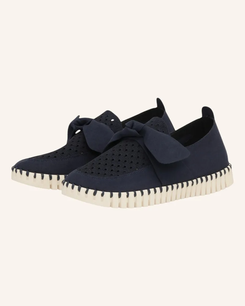 Ilse Jacobsen Slipper tulip4086 blau Dunkelblau