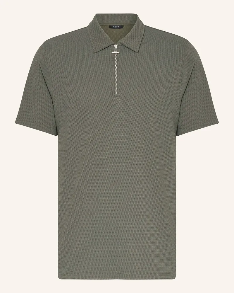 Reiss Piqué-Poloshirt Albany gruen Khaki