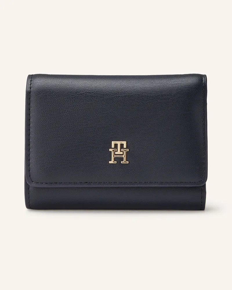 Tommy Hilfiger Geldbörse ICON TRIFOLD Dunkelblau
