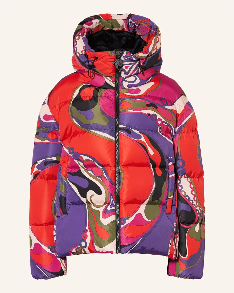 Emilio Pucci Steppjacke Rot