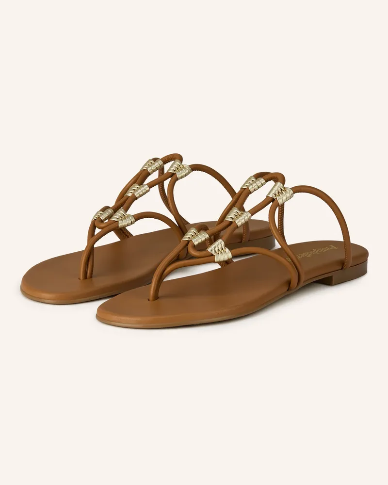 Pretty Ballerinas Zehentrenner Camel