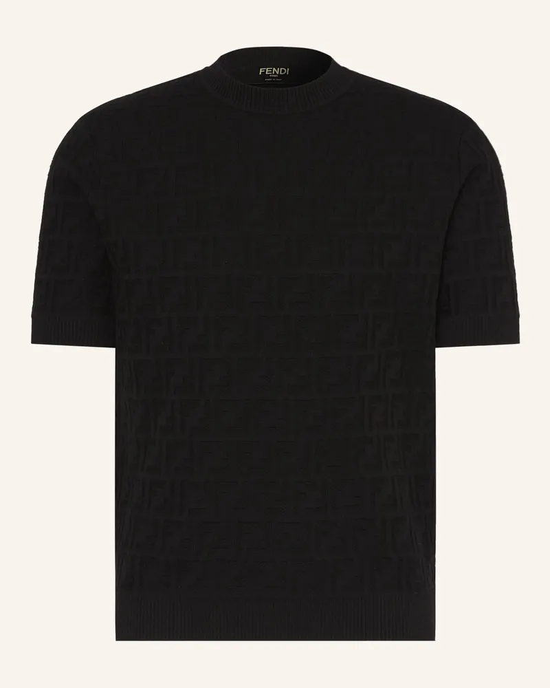 Fendi Strickshirt schwarz Schwarz