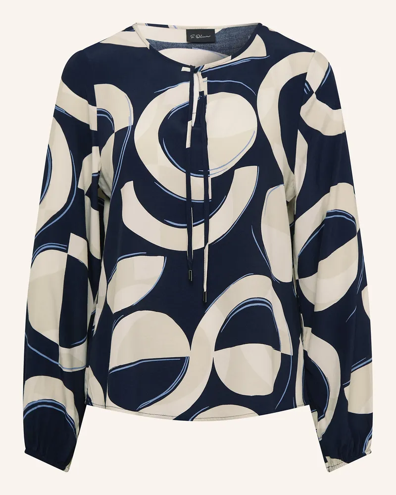 S.Oliver Blusenshirt Dunkelblau