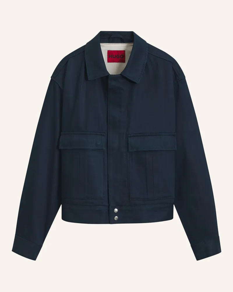 HUGO BOSS Jeans Hugo 083/1 Relaxed Fit blau Dunkelblau