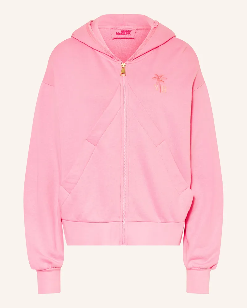 Yippie Hippie Sweatjacke pink Rosa