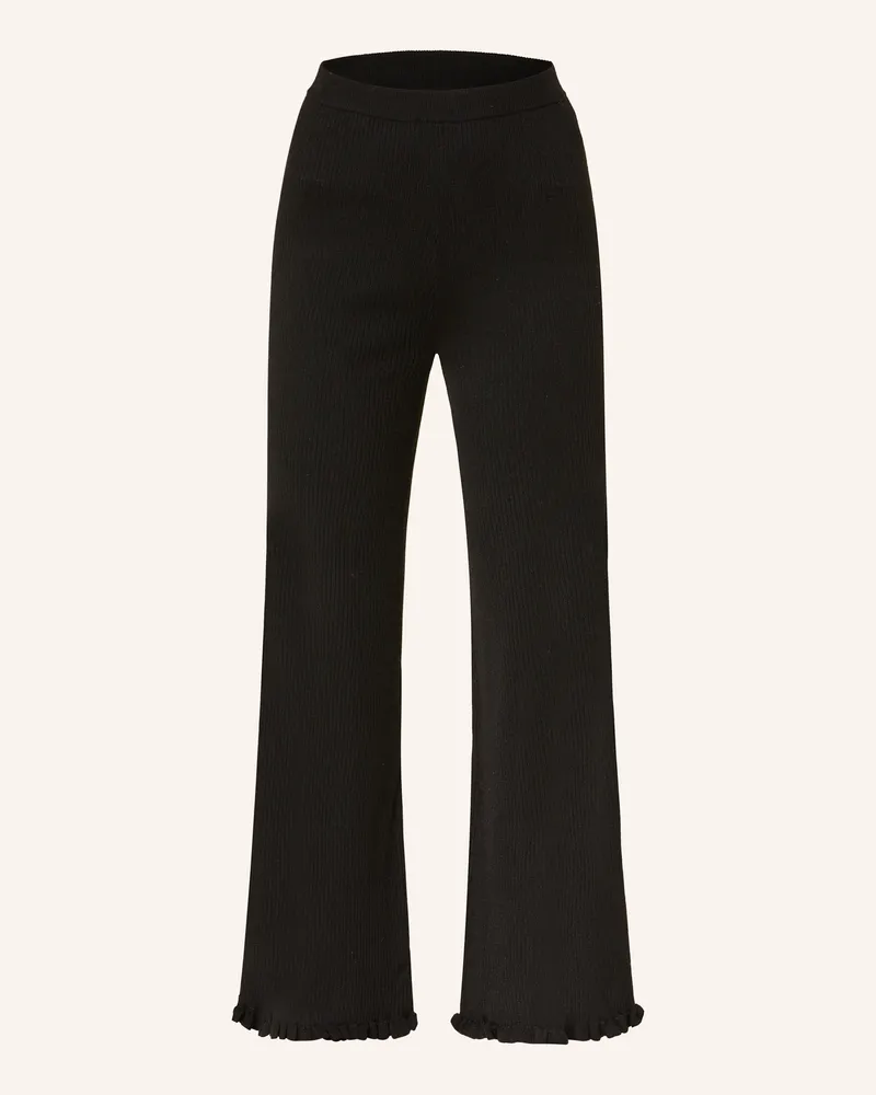 Claudie Pierlot Strickhose Schwarz