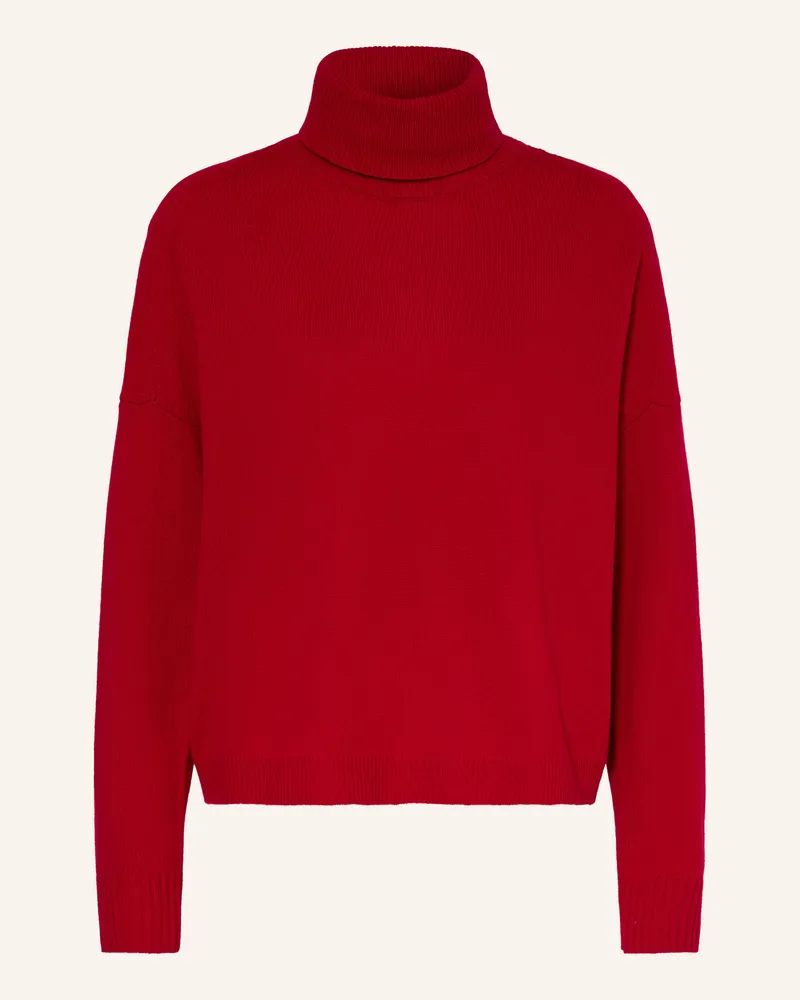 Closed Rollkragenpullover Rot