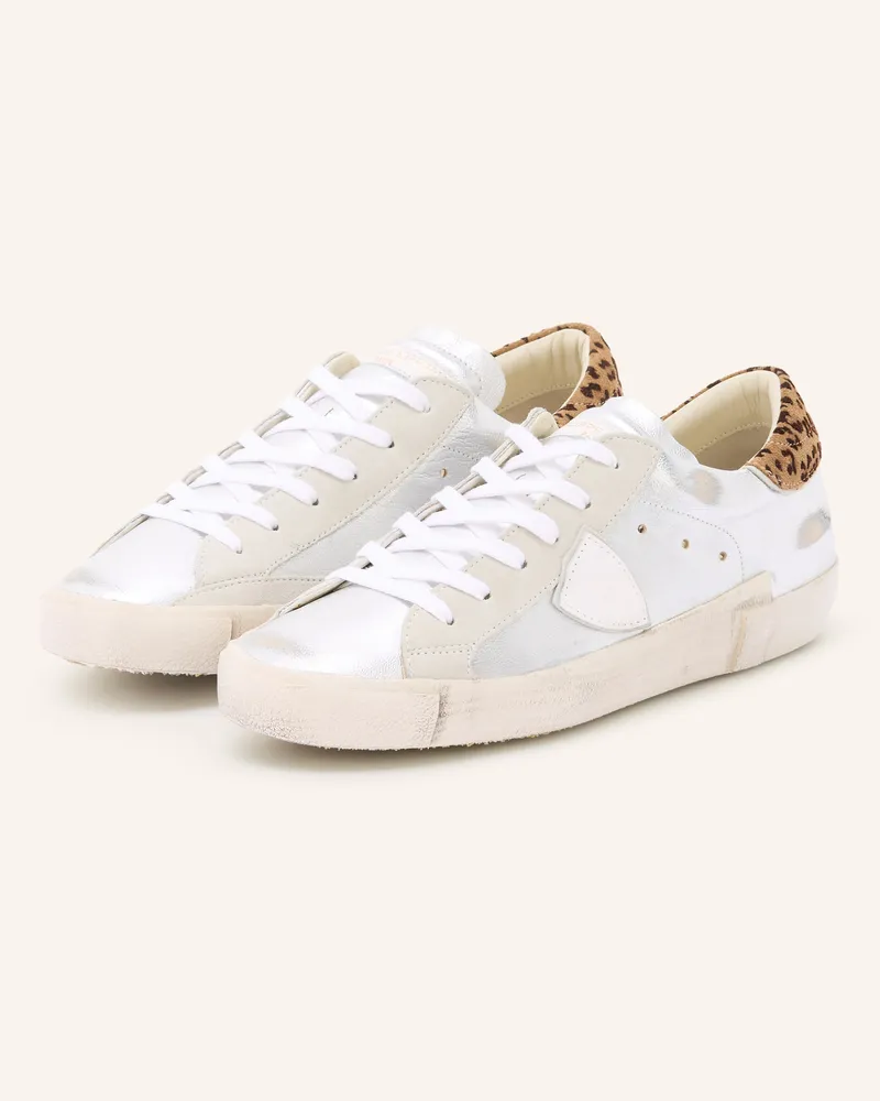 Philippe Model Sneaker Prsx silber Silber