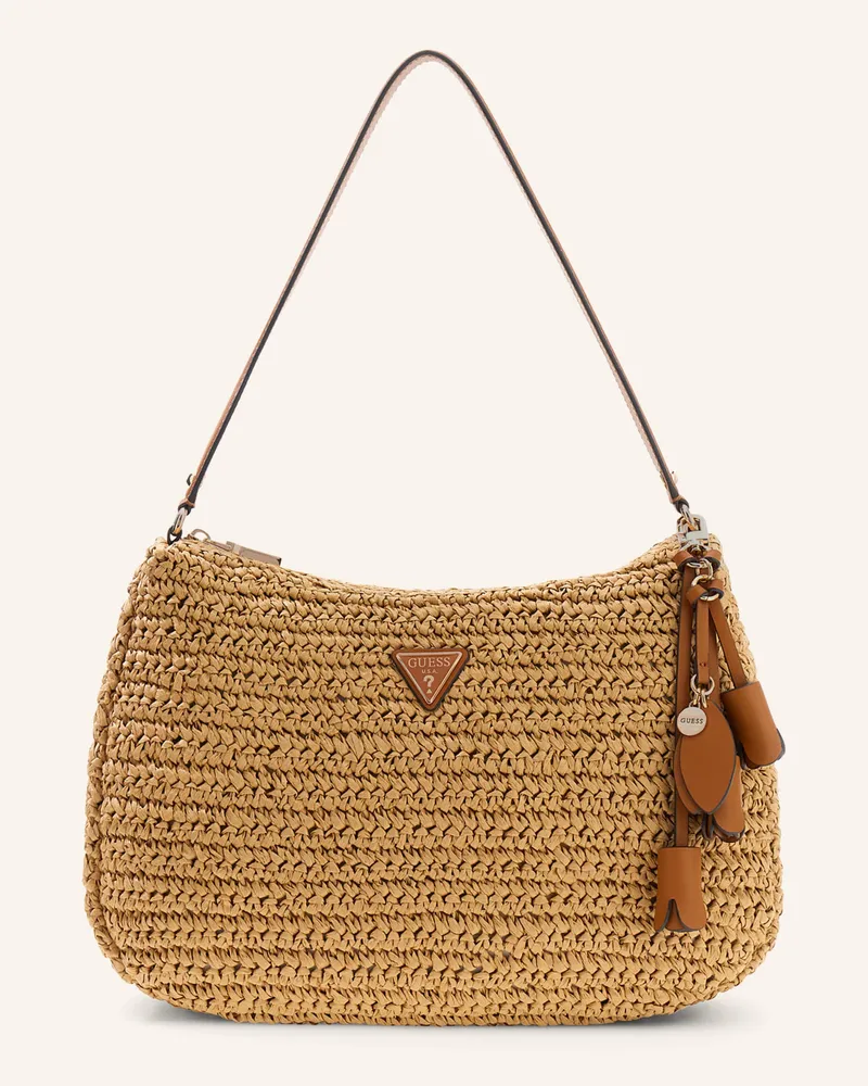 Guess Schultertasche Ofelia beige Hellbraun