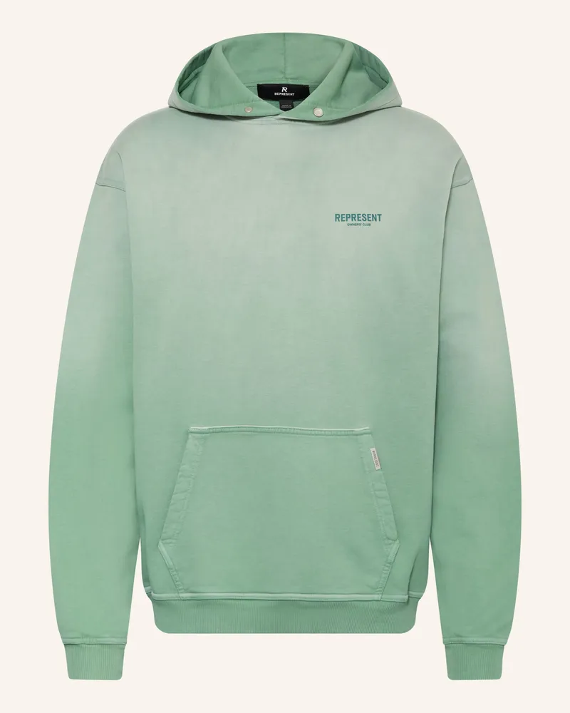 REPRESENT Oversized-Hoodie Represent Owners' Club gruen Hellgrün