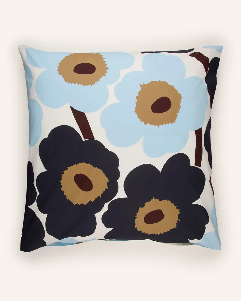 Marimekko Kissenbezug Unikko blau Hellblau