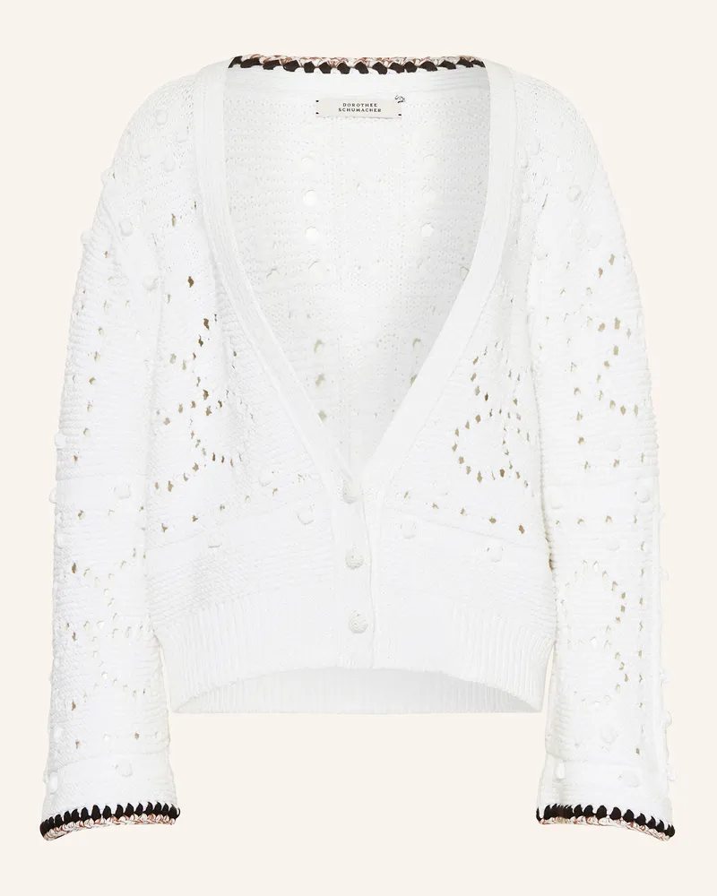 Dorothee Schumacher Strickjacke BOHEMIAN MOOD Weiss