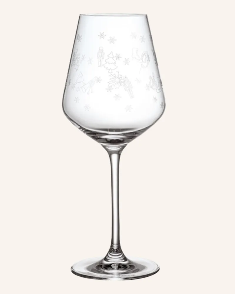 Villeroy & Boch Rotweinglas, 2 Stück Toy's Delight transparent Weiss