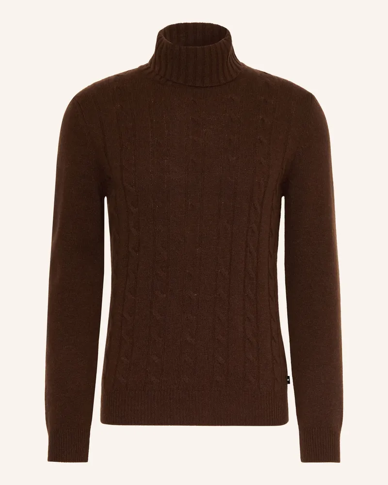Digel Rollkragenpullover Francis braun Dunkelbraun
