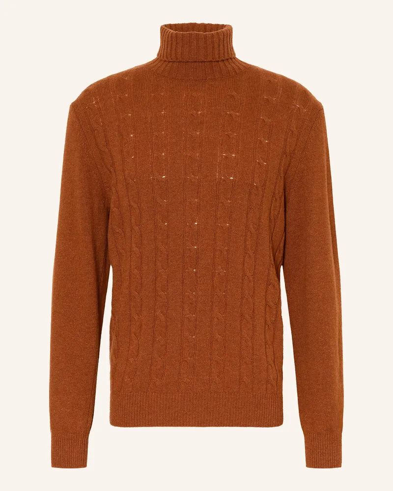 Digel Rollkragenpullover Francis braun Dunkelbraun