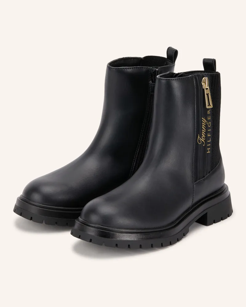 Tommy Hilfiger Chelsea-Boots schwarz Schwarz