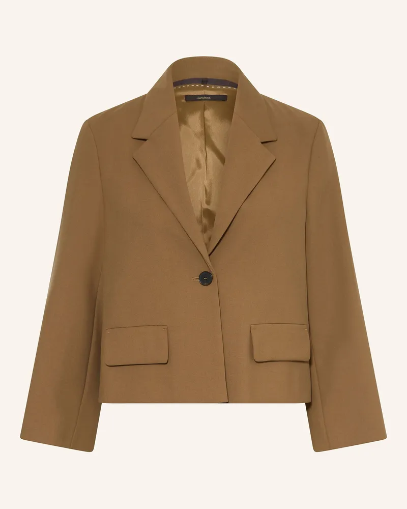 windsor. Blazer Hellbraun