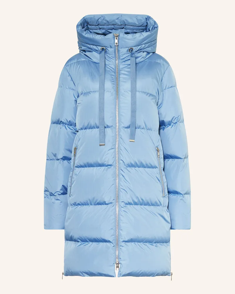 Rich&Royal Daunenmantel Hellblau