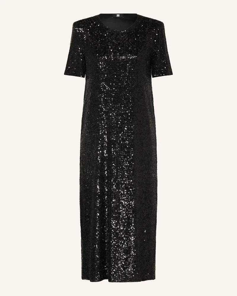 Riani Cocktailkleid mit Pailletten Schwarz
