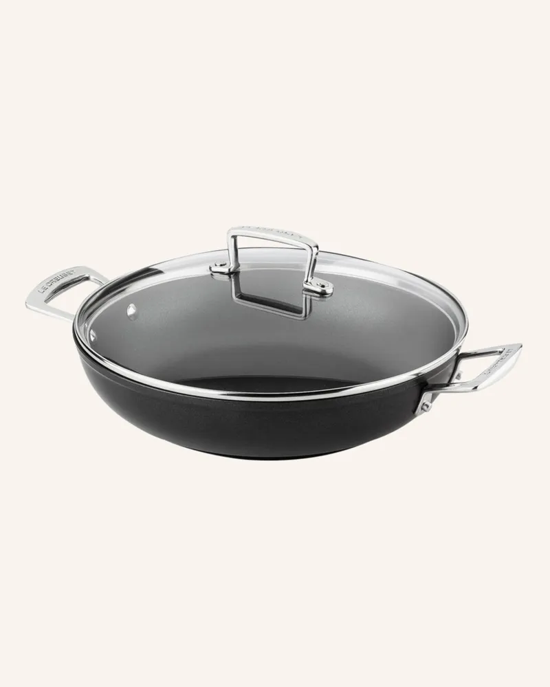 Le Creuset Profi-Pfanne Aluminium Antihaft schwarz Schwarz