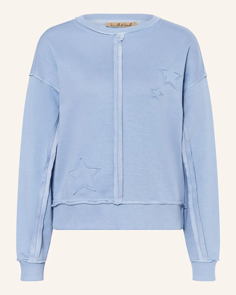 Smith & Soul Sweatshirt Hellblau