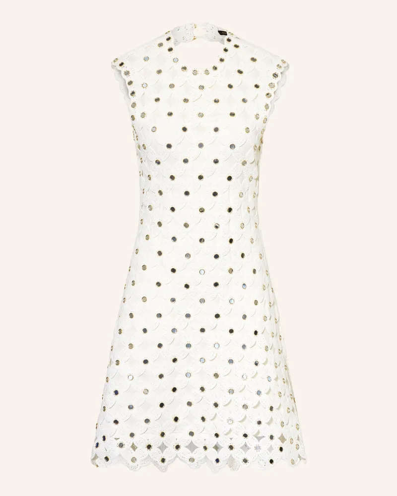 Maje Cocktailkleid aus Spitze Weiss