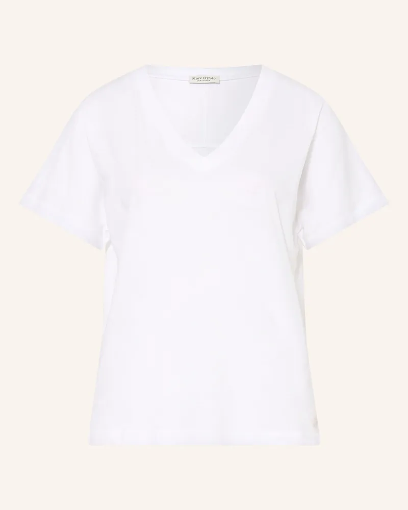 Marc O'Polo T-Shirt weiss Weiss