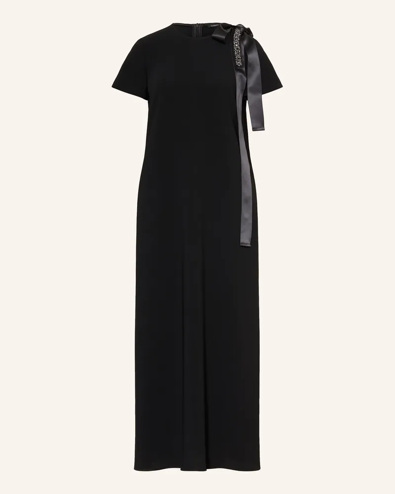 Luisa Cerano Cocktailkleid Mit Schmucksteinen schwarz Schwarz
