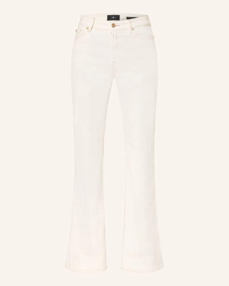 7 for all mankind Bootcut Jeans The Leggy weiss Rgs