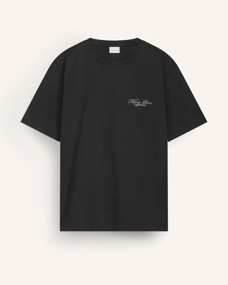 Filling Pieces T-shirt Vinyl Dunkelgrau