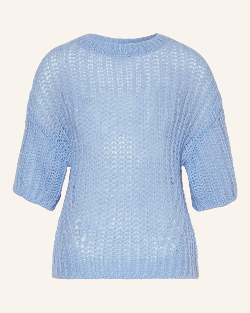 Darling Harbour Strickshirt blau Himmelblau
