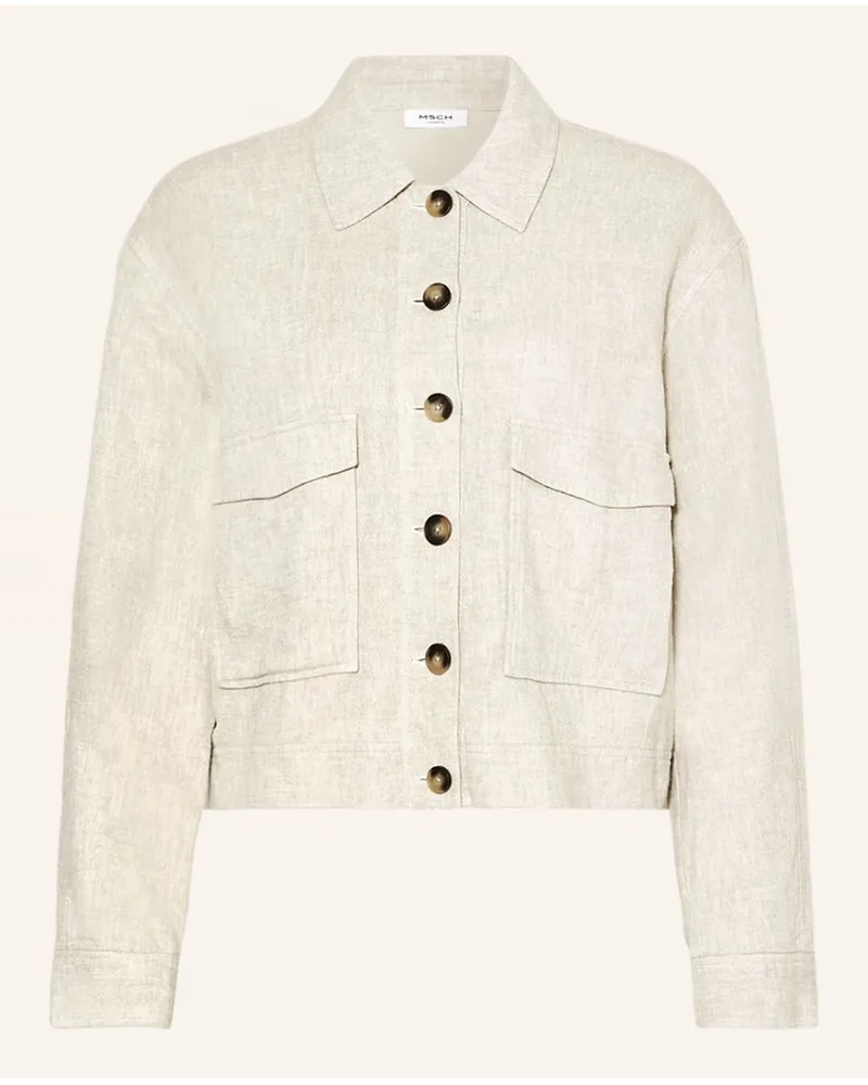 MOSS COPENHAGEN Kastenjacke MSCHJOVENE Beige