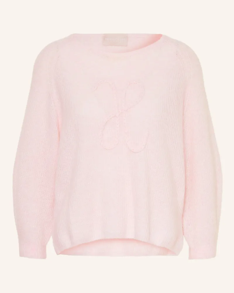 hemisphere Pullover Mit Cashmere Und 3/4-Arm rosa Rosa