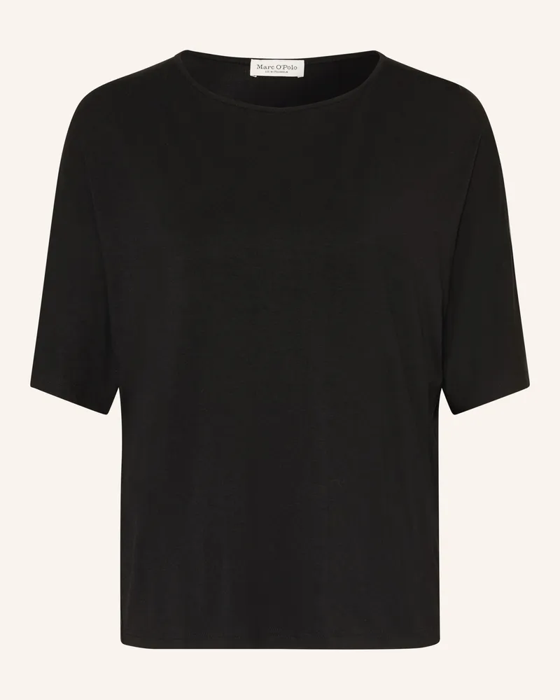 Marc O'Polo T-Shirt schwarz Schwarz
