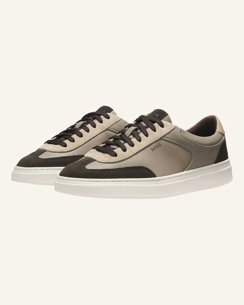 HUGO BOSS Sneaker Kieran_Tenn_Sdtbpl braun Braun